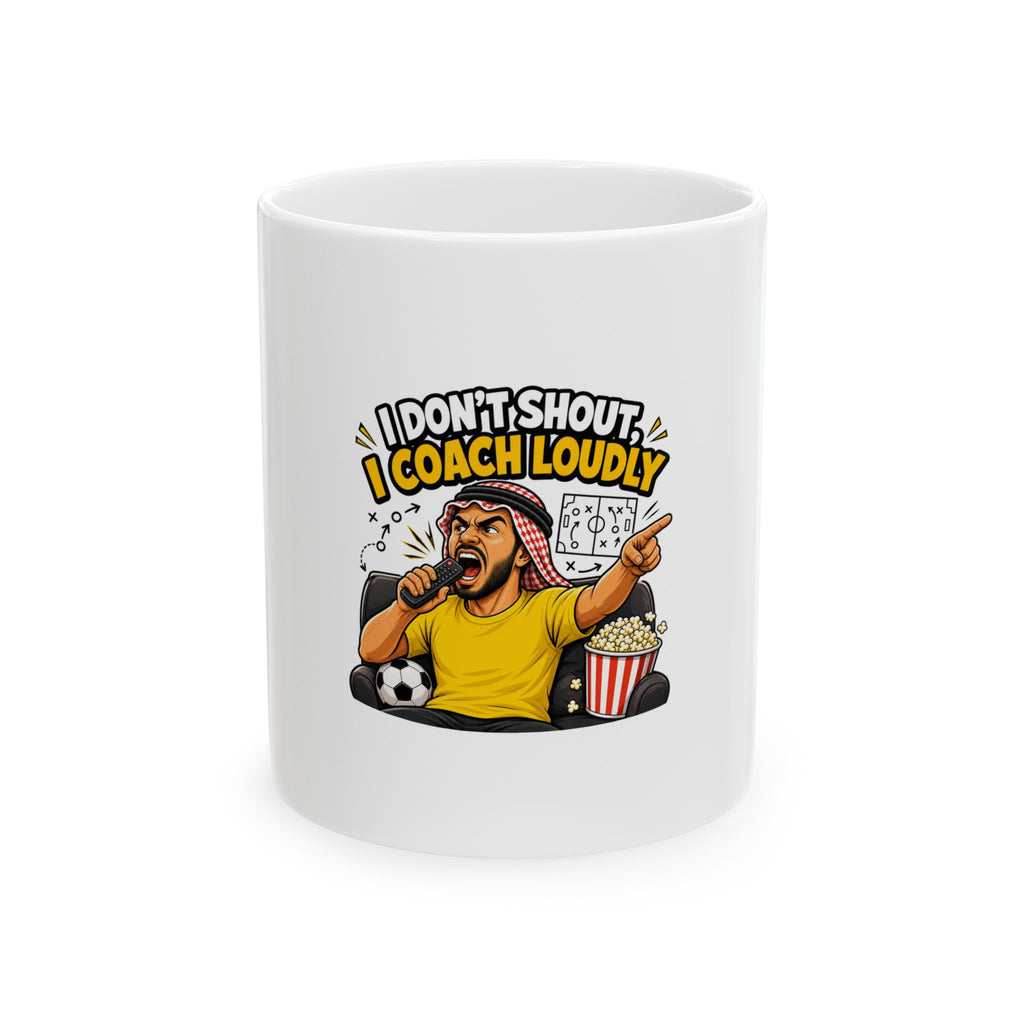 I Coach Loudly Mug