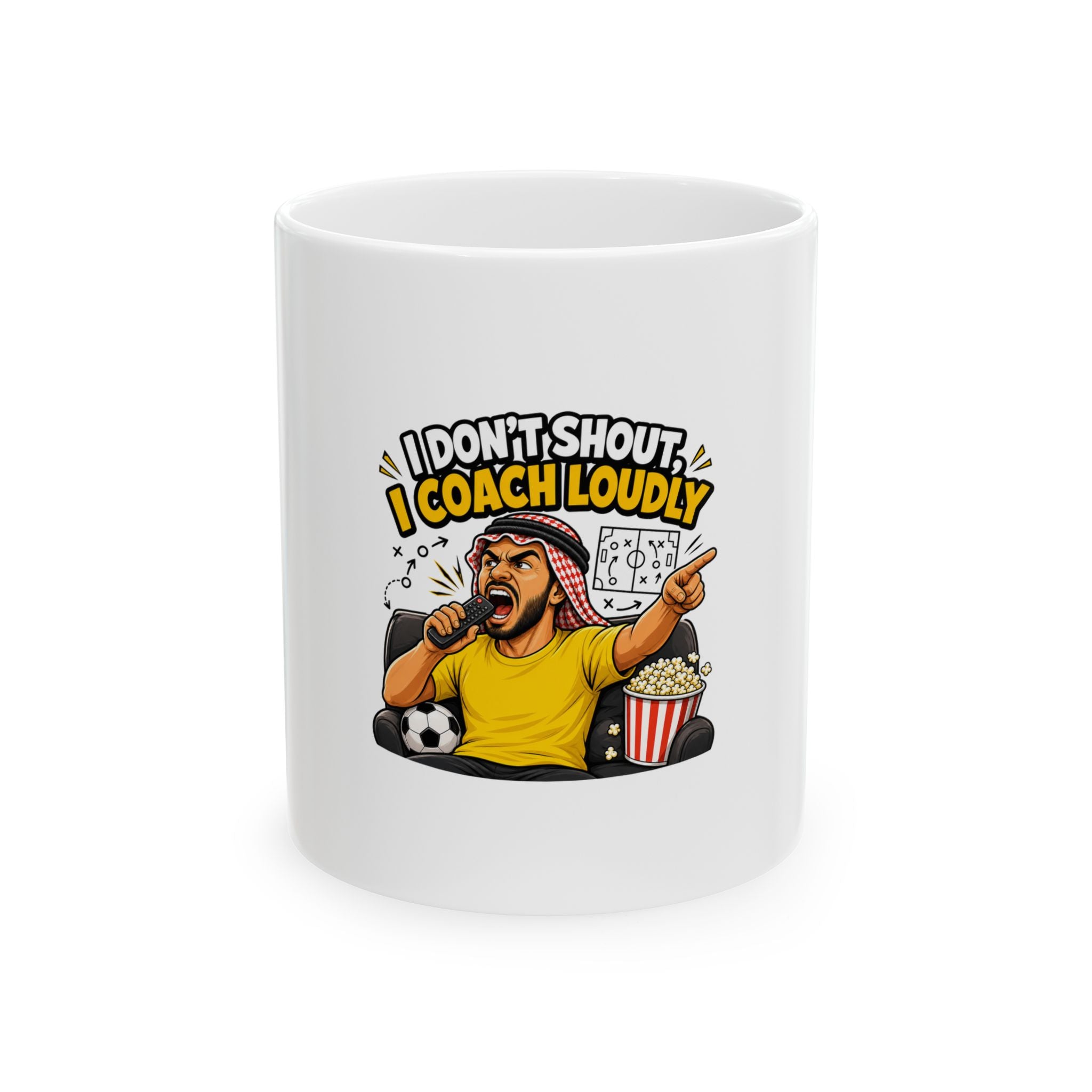 I Coach Loudly Mug
