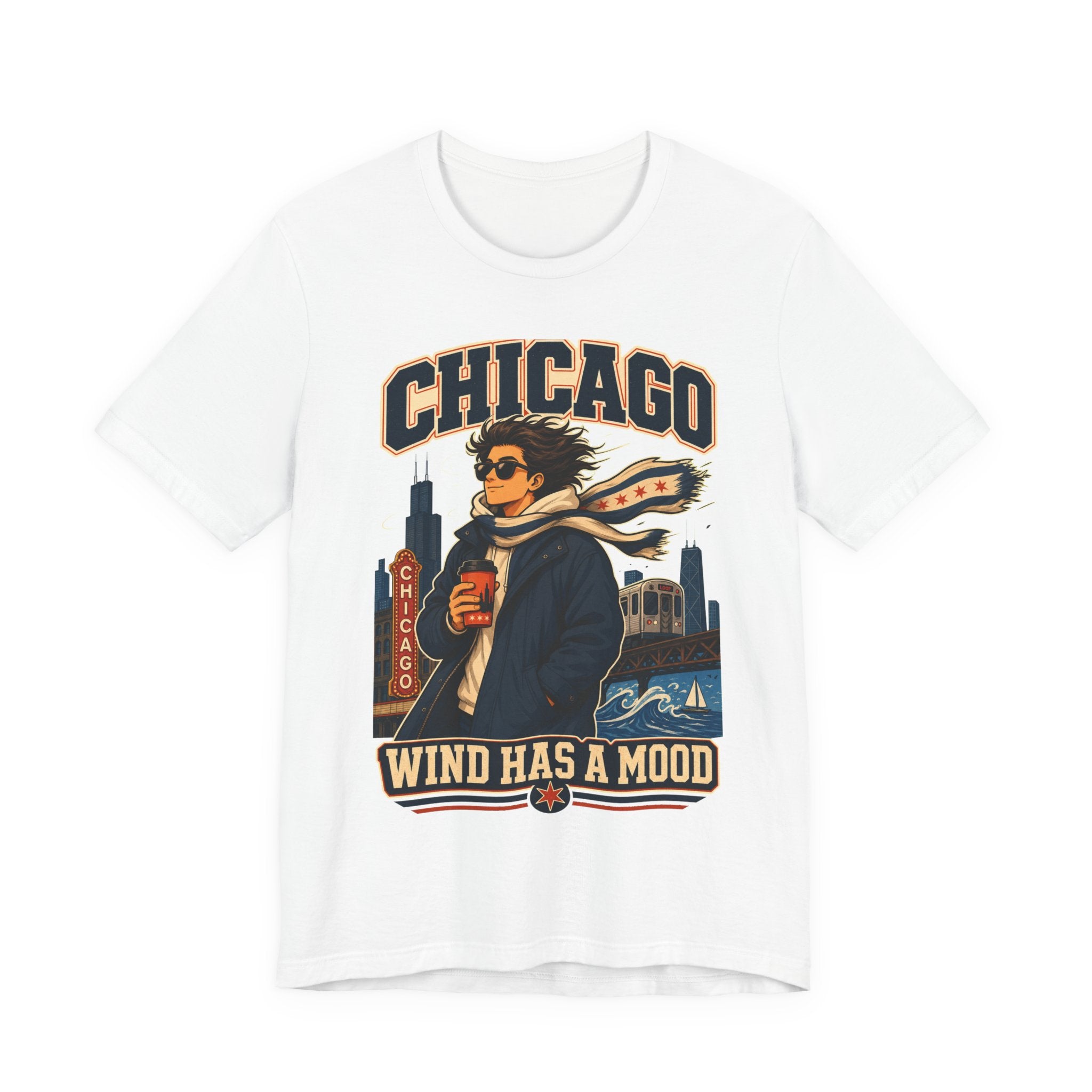 Chicago Wind Has A Mood Tee