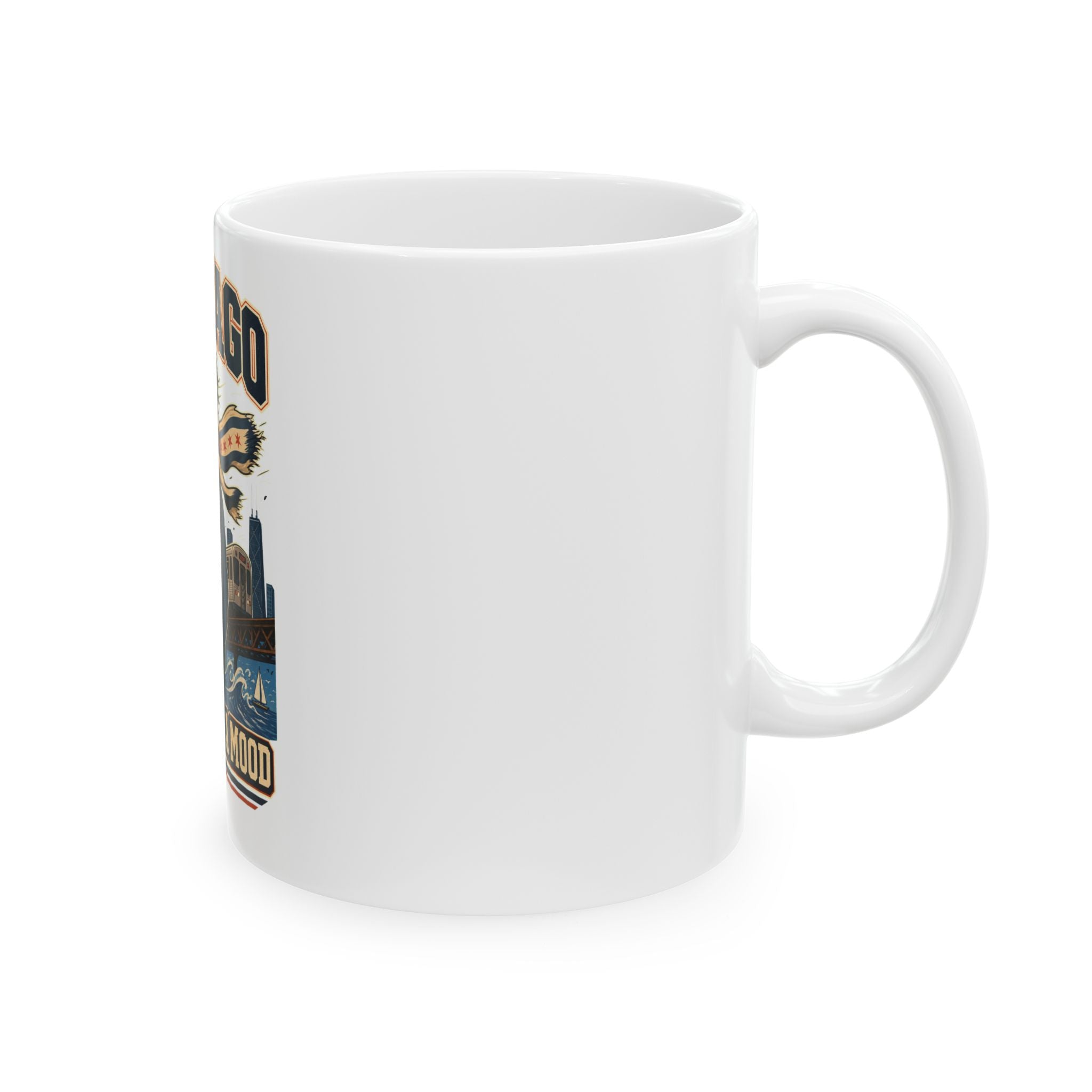 Chicago Wind Has A Mood Mug