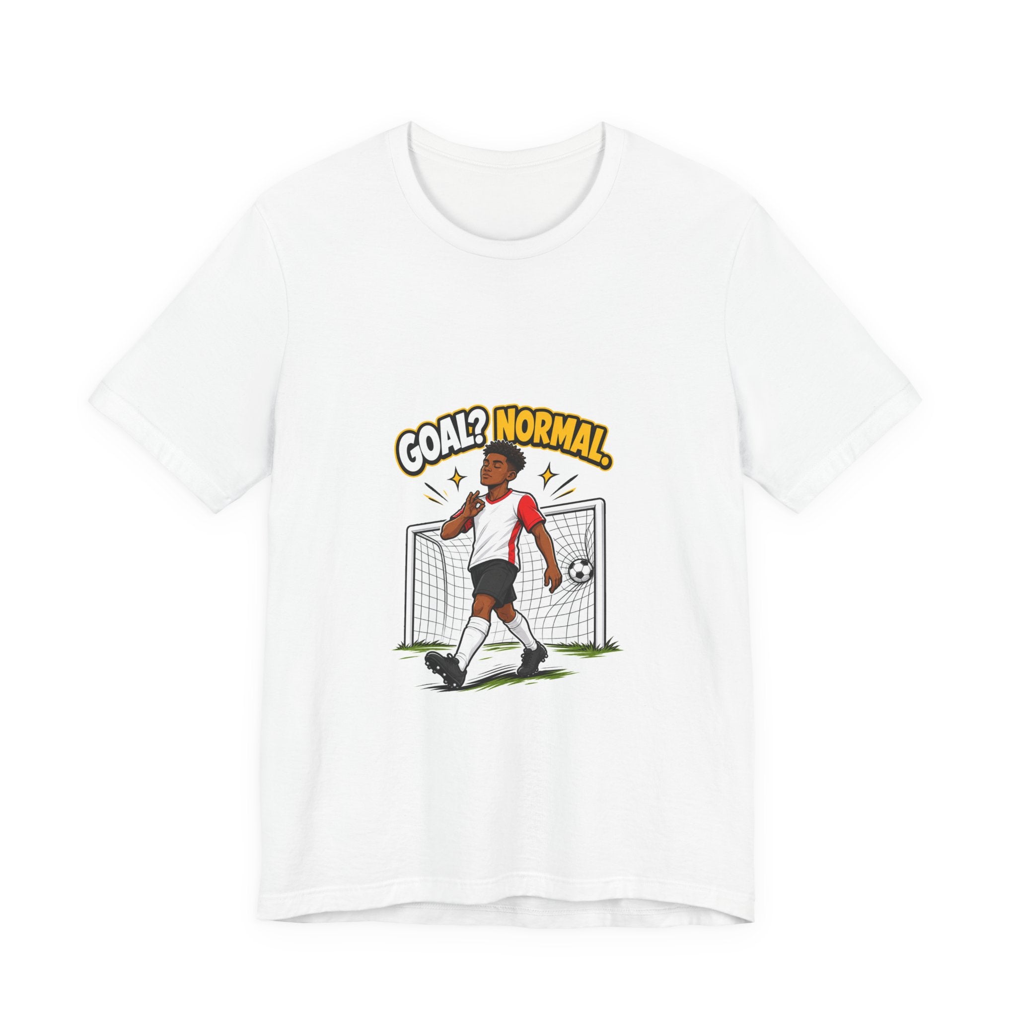 Goal Normal Red White Tee