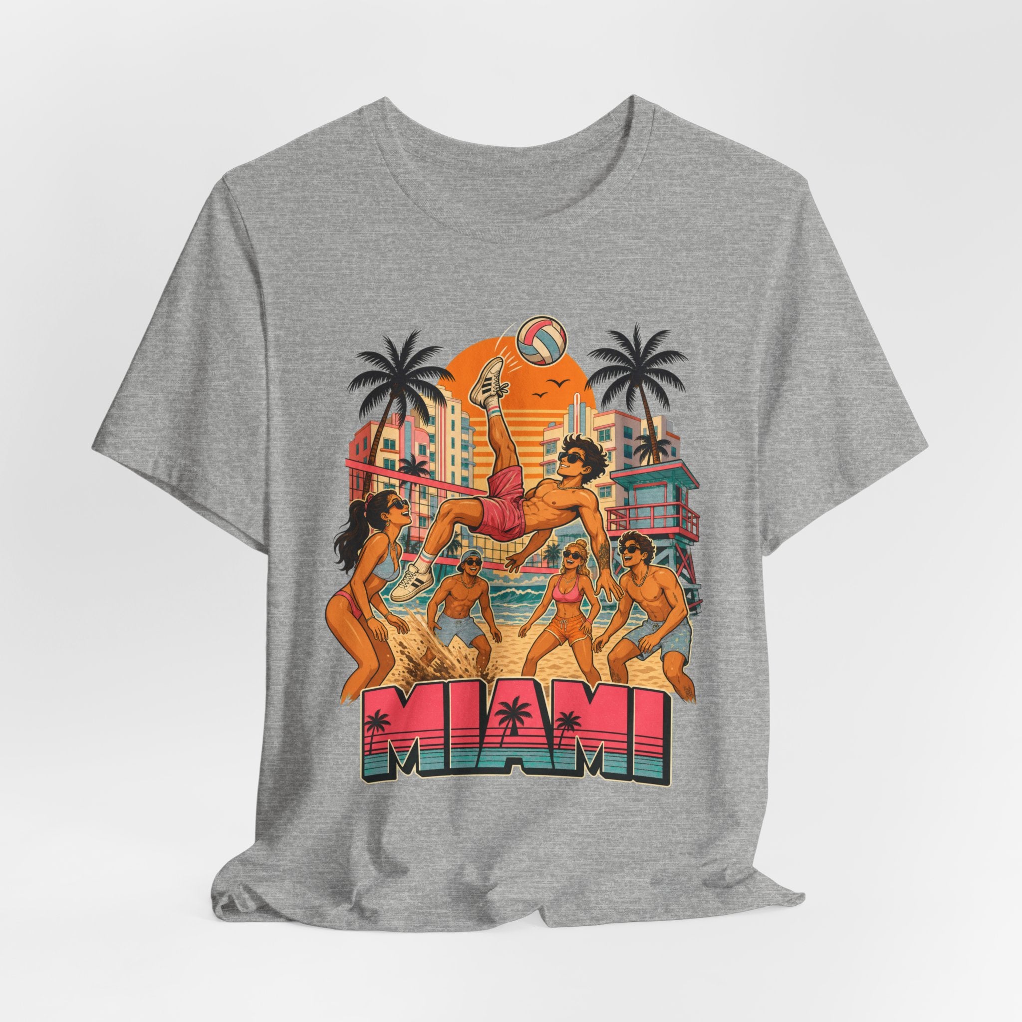 Miami South Beach Match Tee