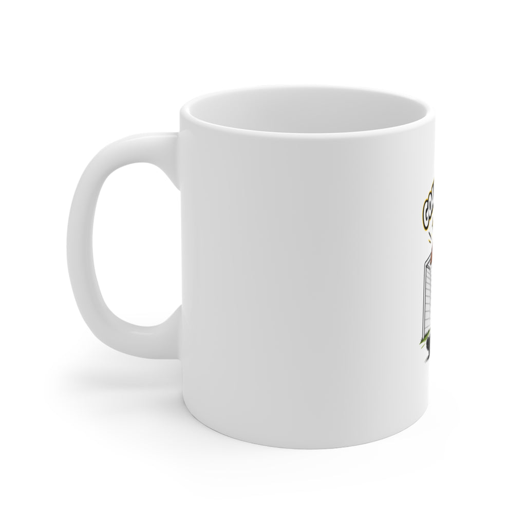 Goal Normal Red White Mug