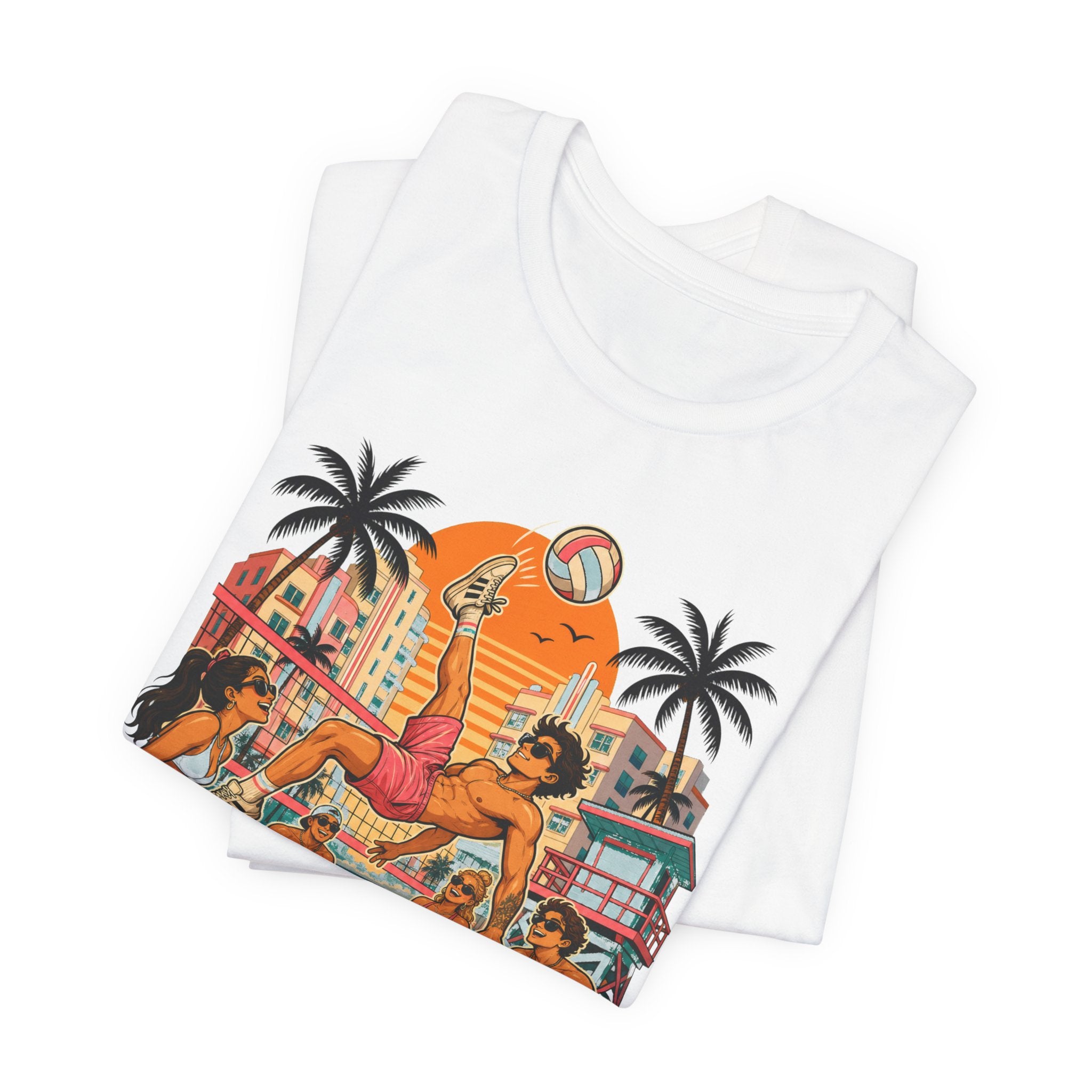 Miami South Beach Match Tee