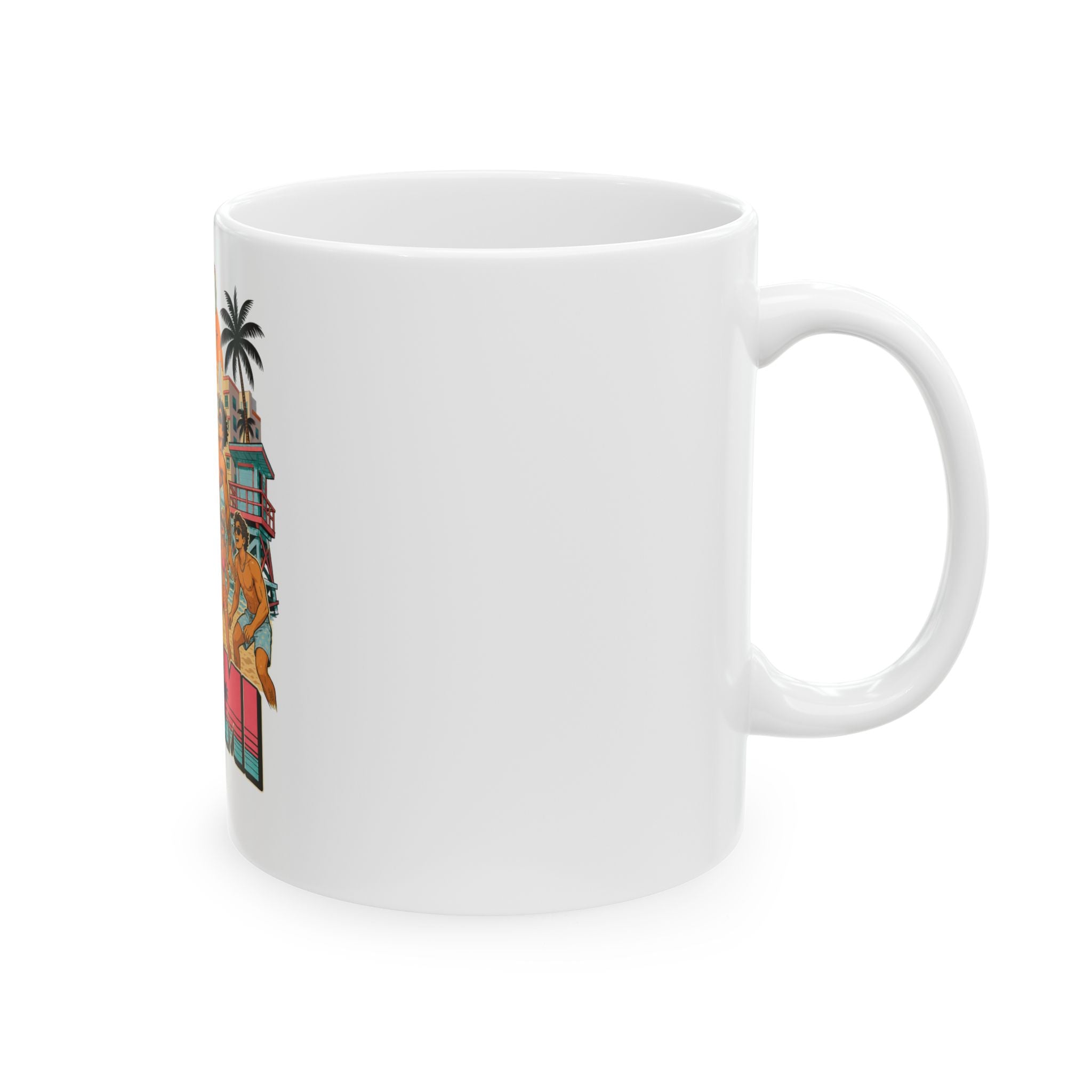 Miami South Beach Match Mug