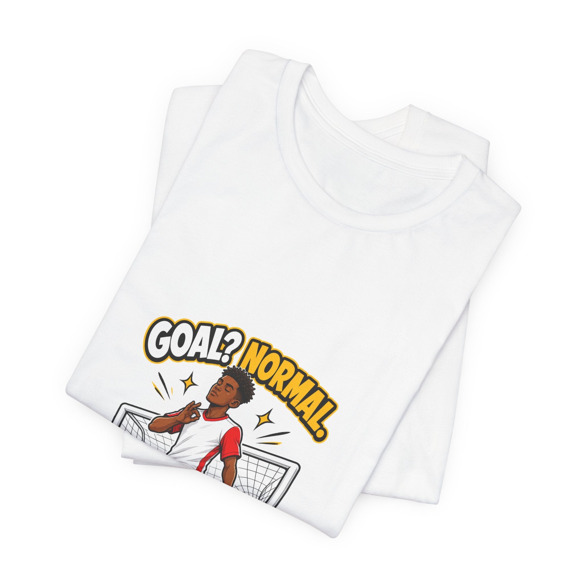Goal Normal Red White Tee