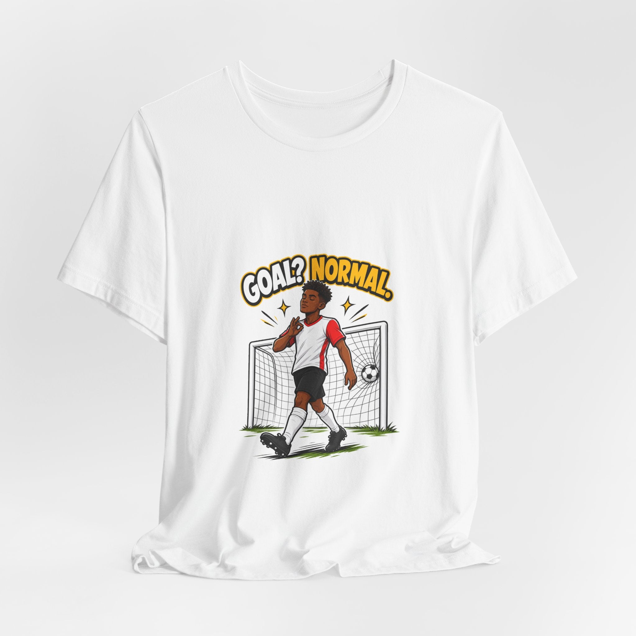 Goal Normal Red White Tee