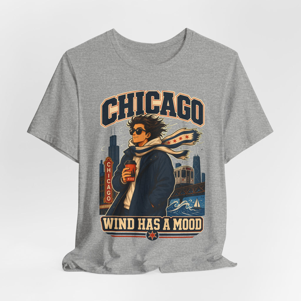 Chicago Wind Has A Mood Tee
