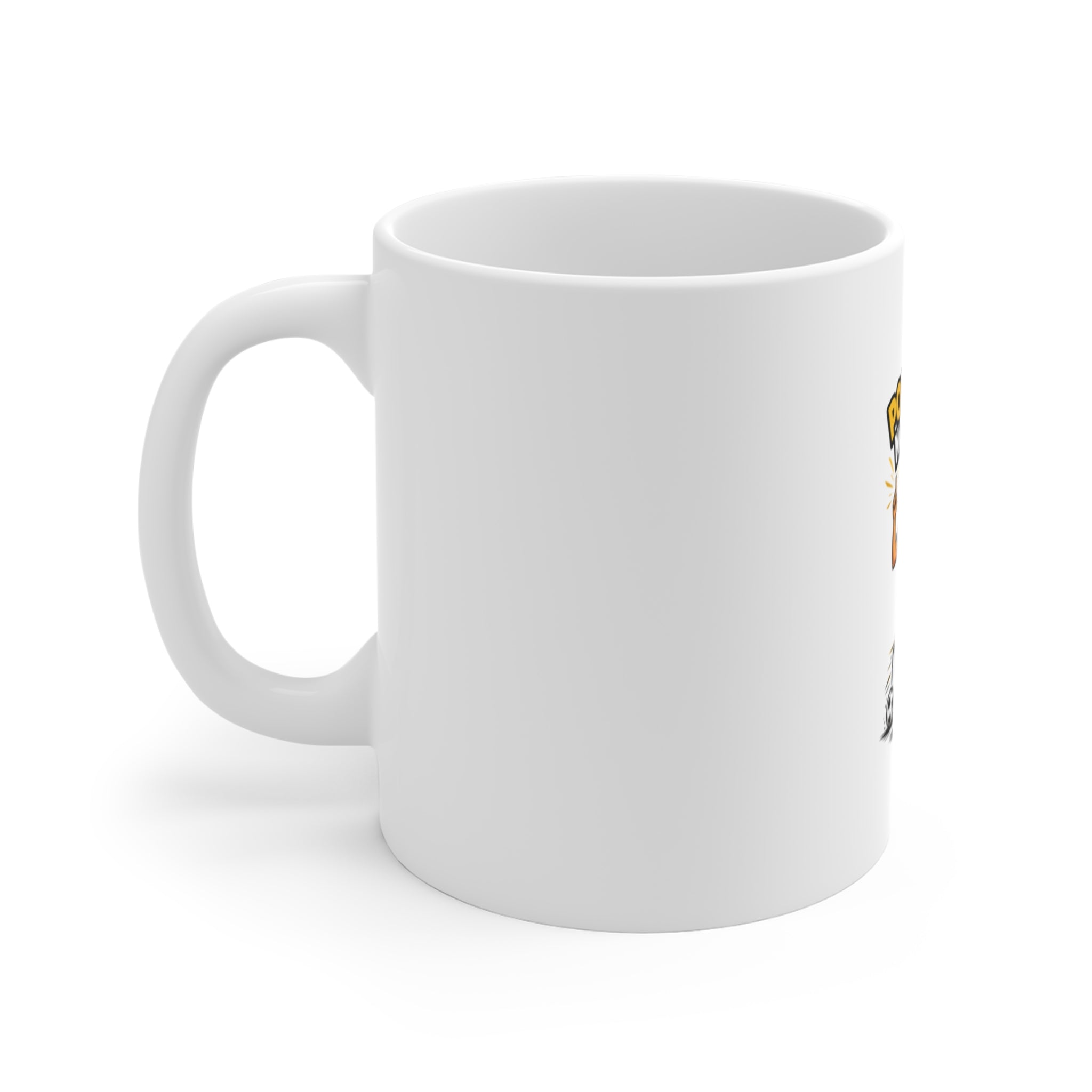 Points Up No Words Mug