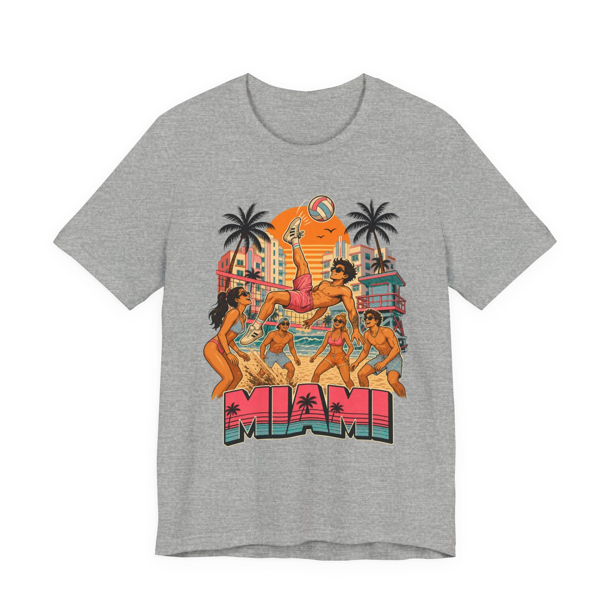 Miami South Beach Match Tee
