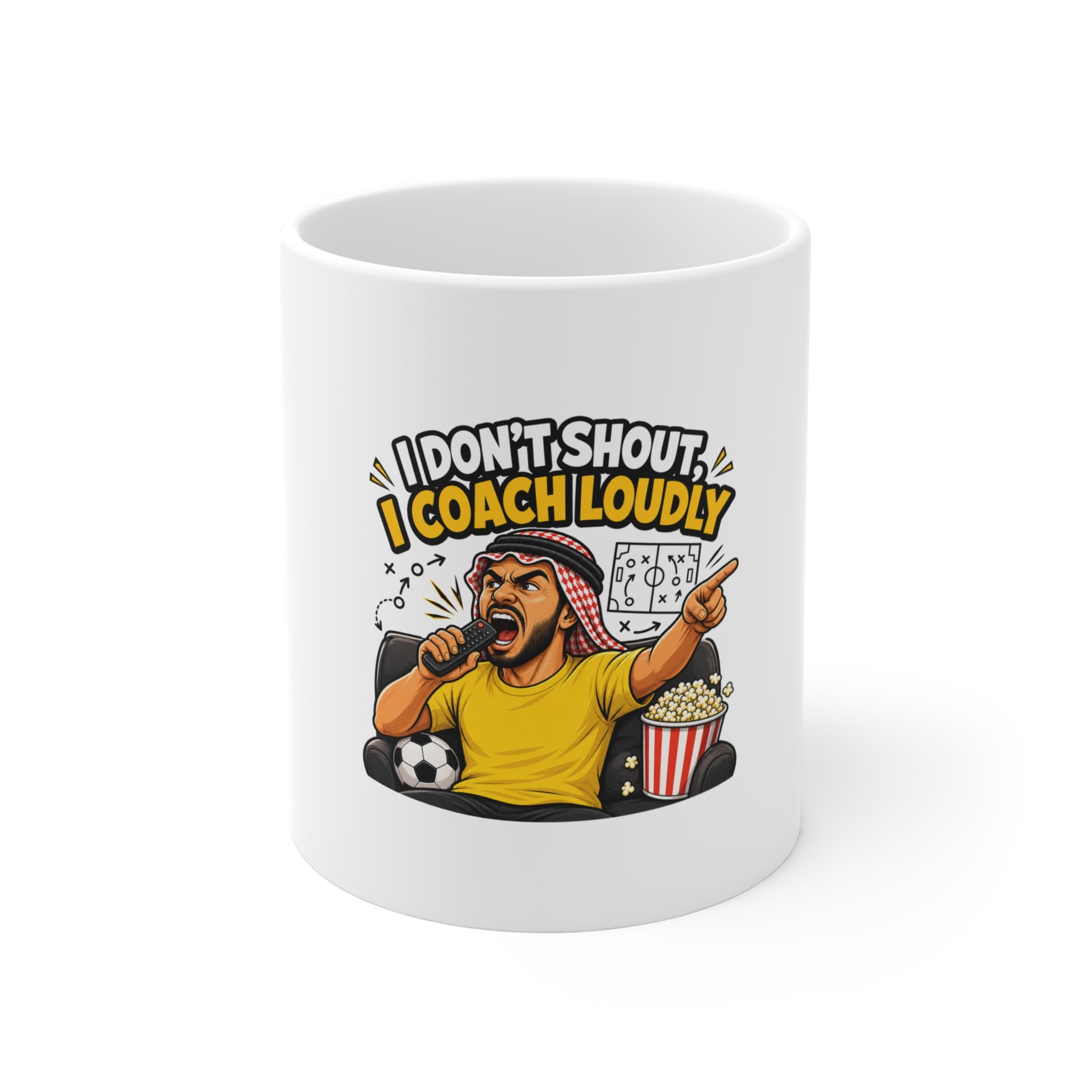 I Coach Loudly Mug