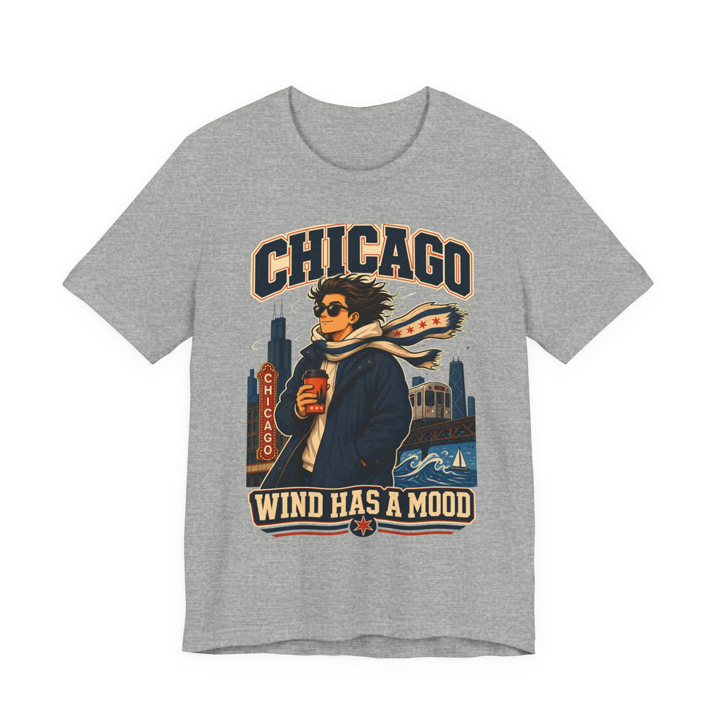 Chicago Wind Has A Mood Tee