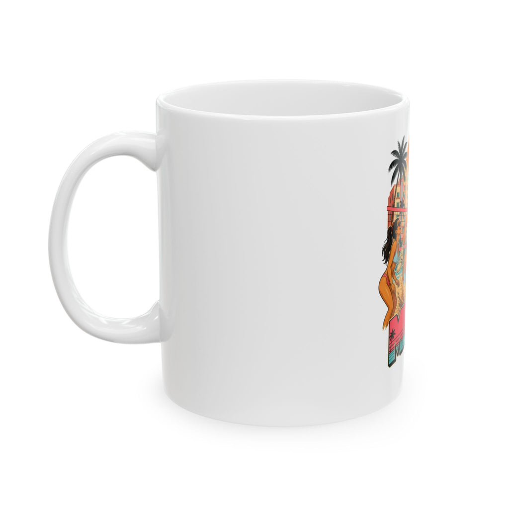 Miami South Beach Match Mug