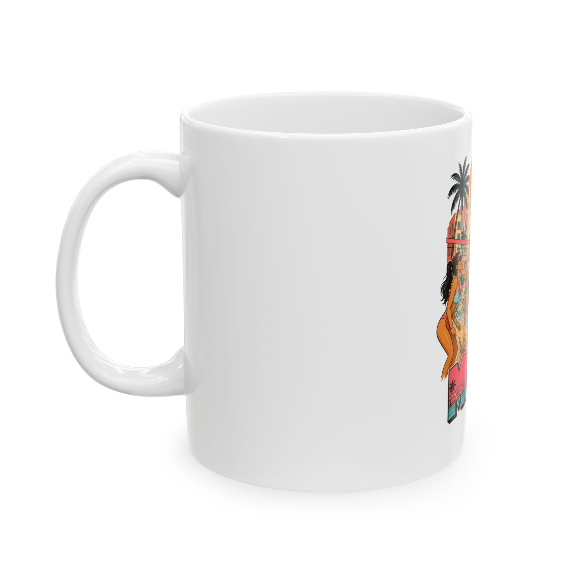 Miami South Beach Match Mug
