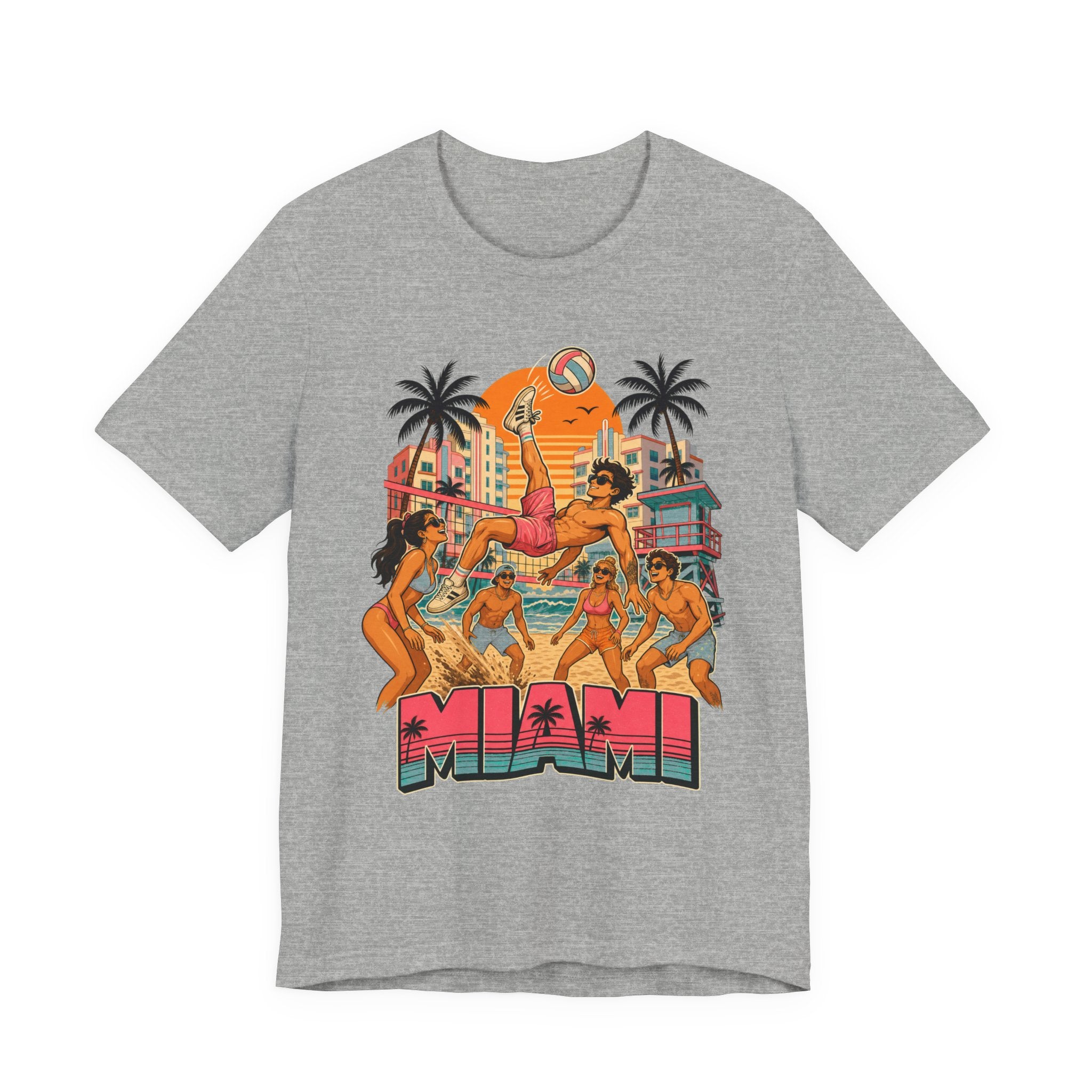 Miami South Beach Match Tee