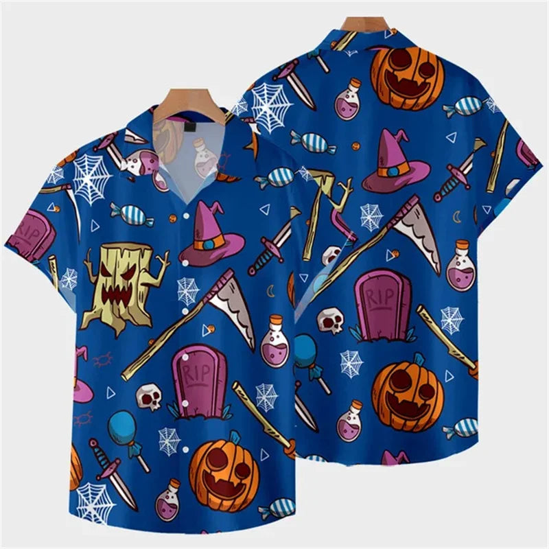 Skull Hawaiian Shirt