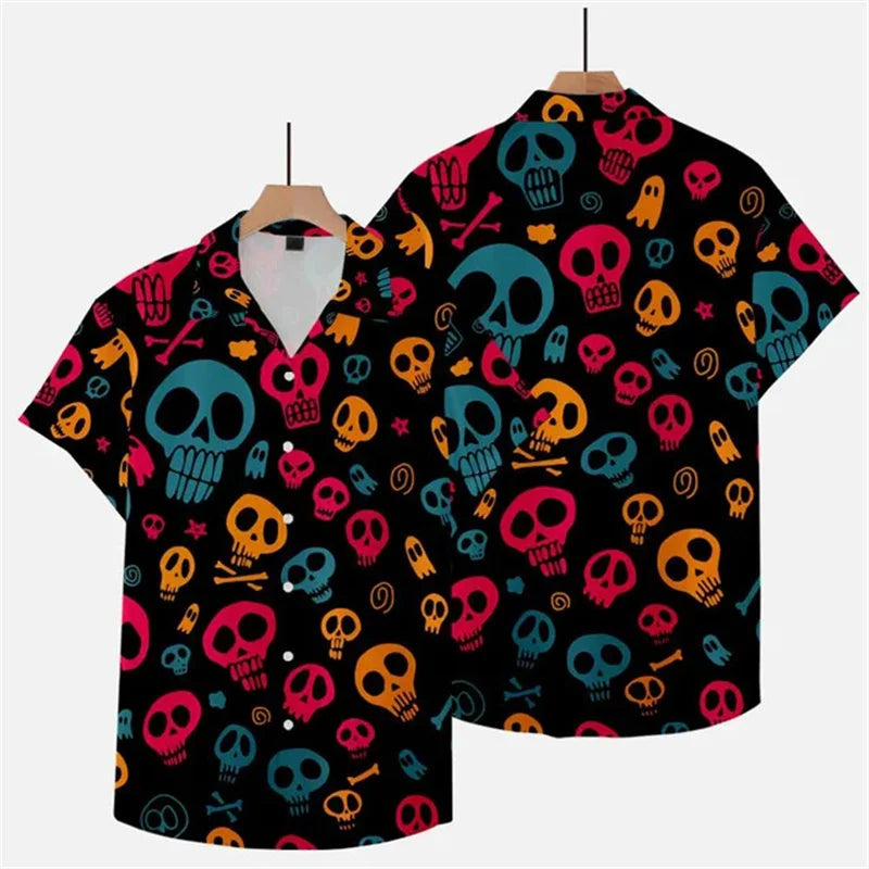 Skull Hawaiian Shirt