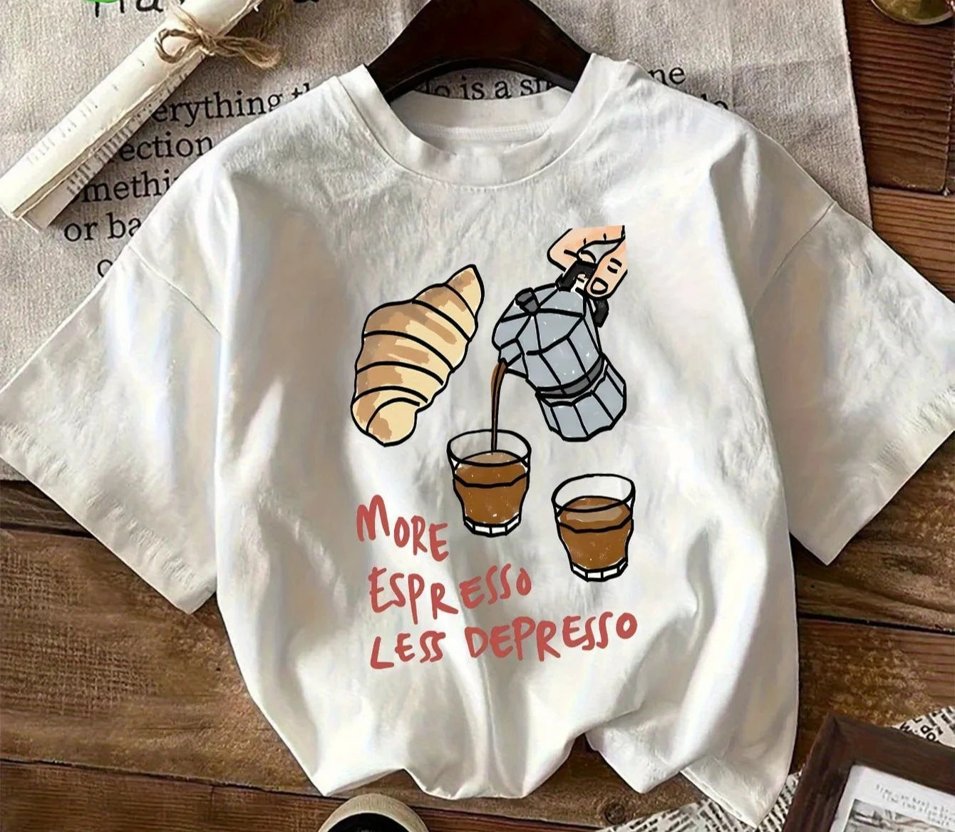 More Espresso Less Depresso Tee