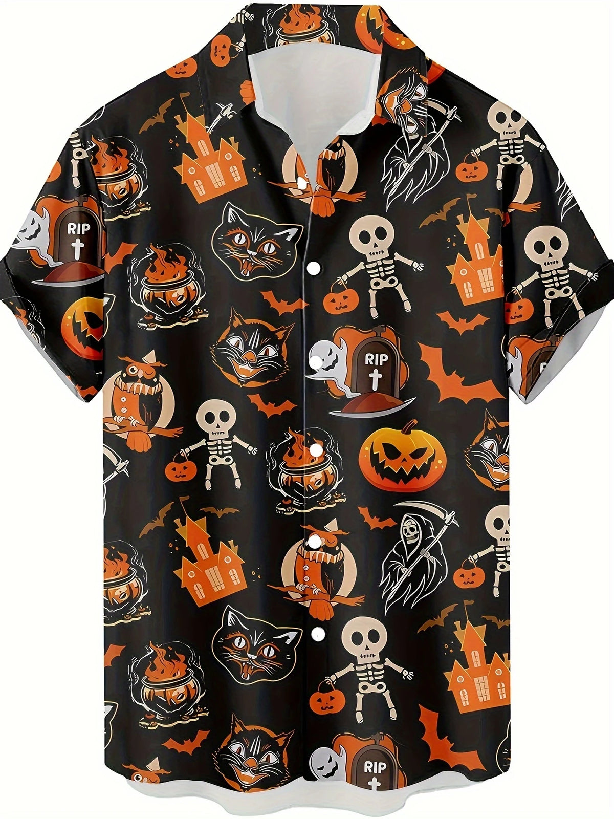 Trick or Treat Hawaiian Shirt