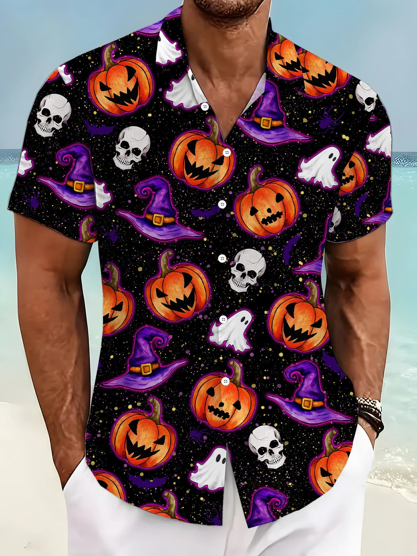 Trick or Treat Hawaiian Shirt