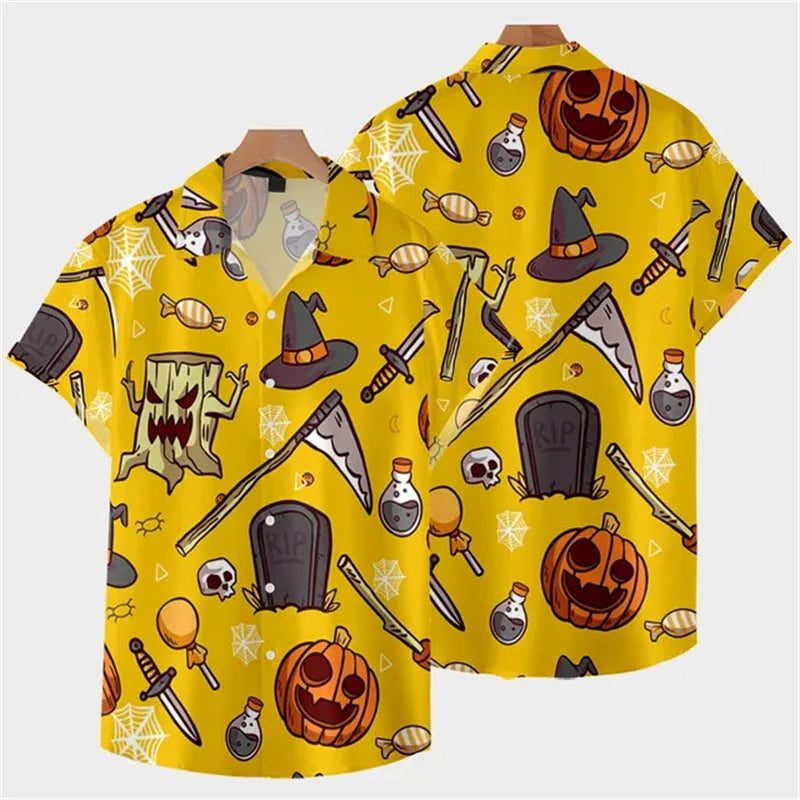 Skull Hawaiian Shirt