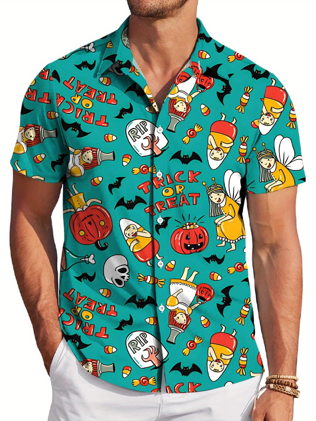 Trick or Treat Hawaiian Shirt