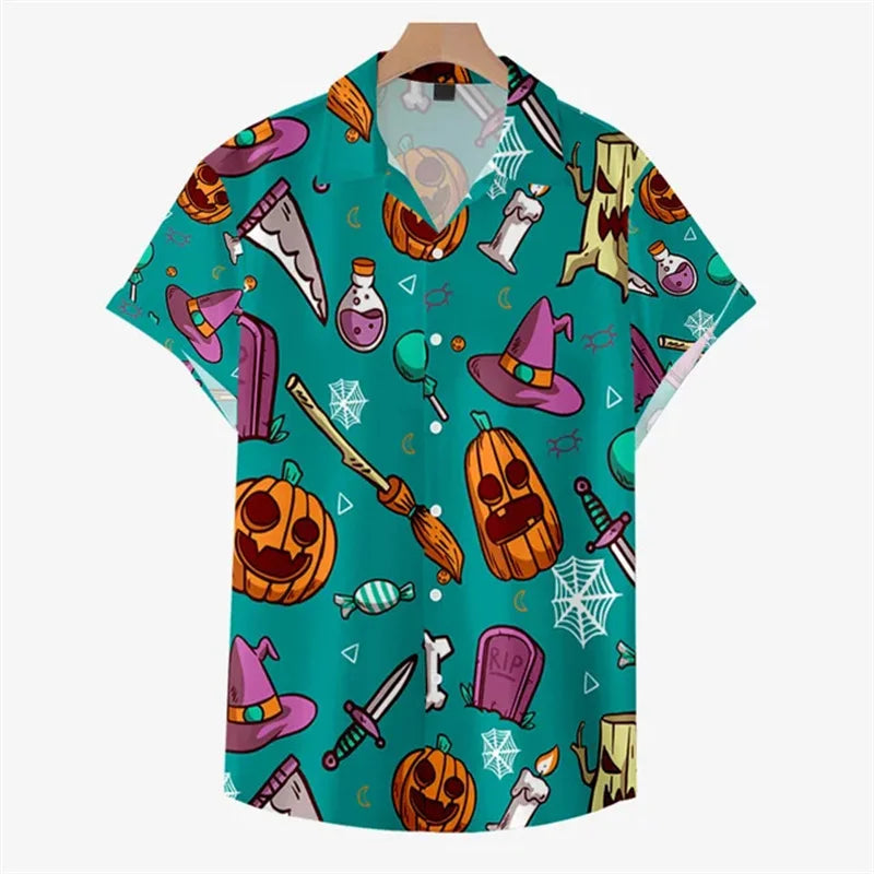 Skull Hawaiian Shirt