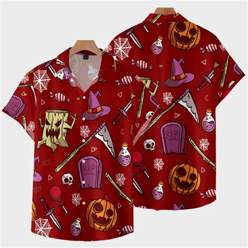 Skull Hawaiian Shirt