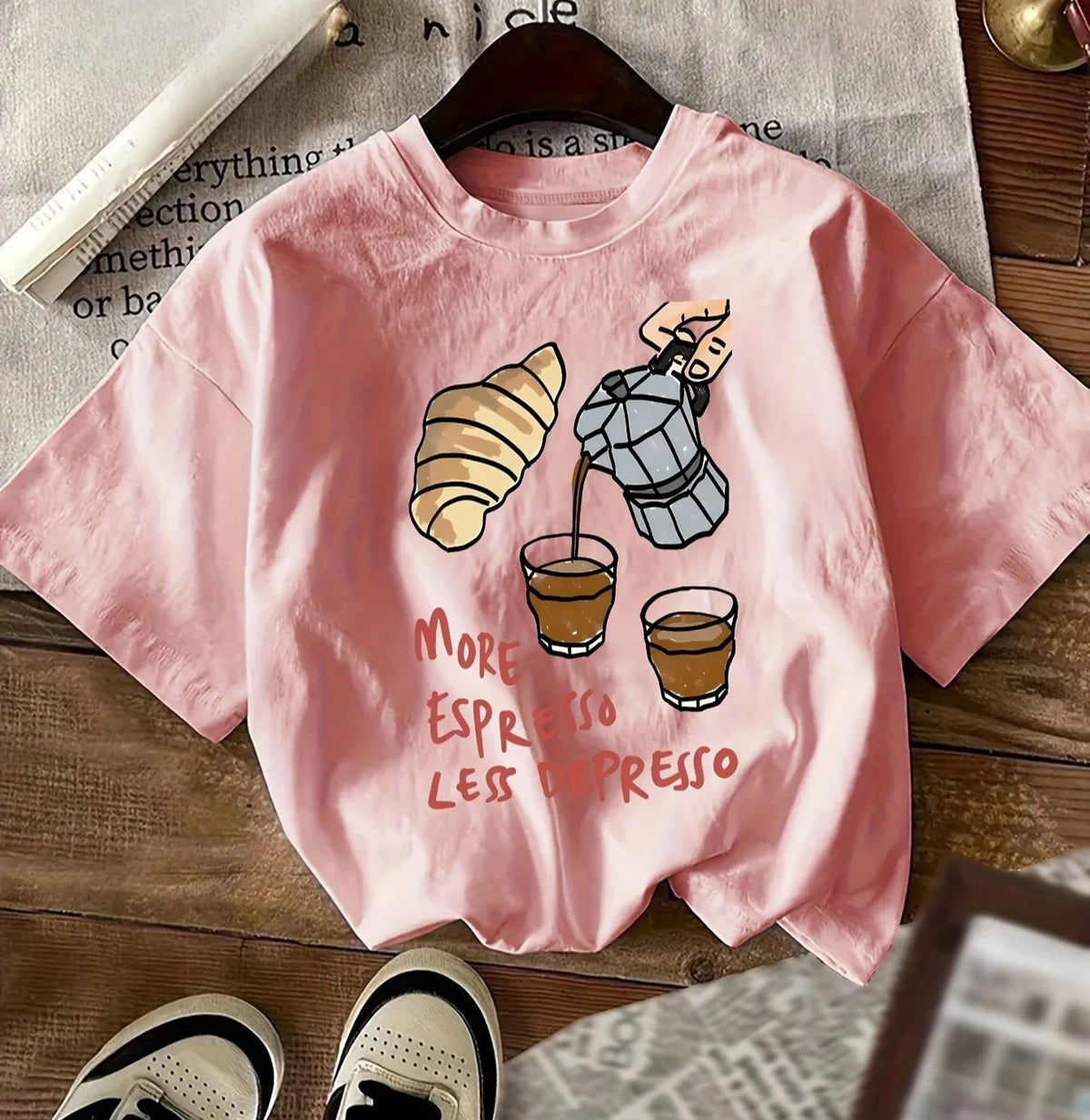 More Espresso Less Depresso Tee