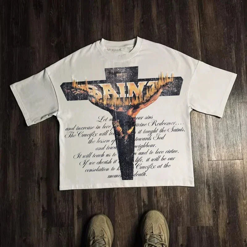Men Women Vintage Top Hip Hop