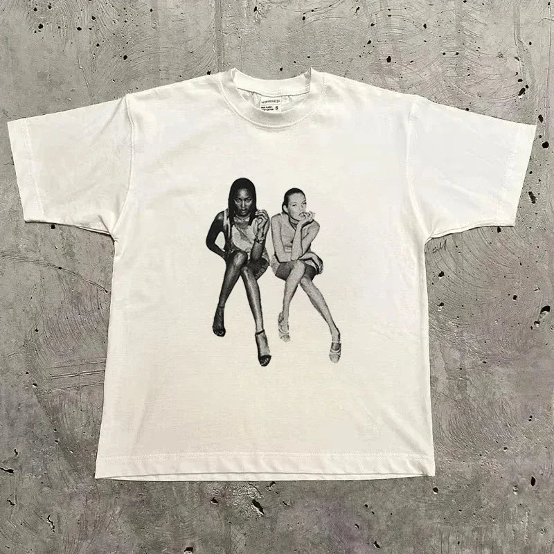 Men Women Vintage Top Hip Hop