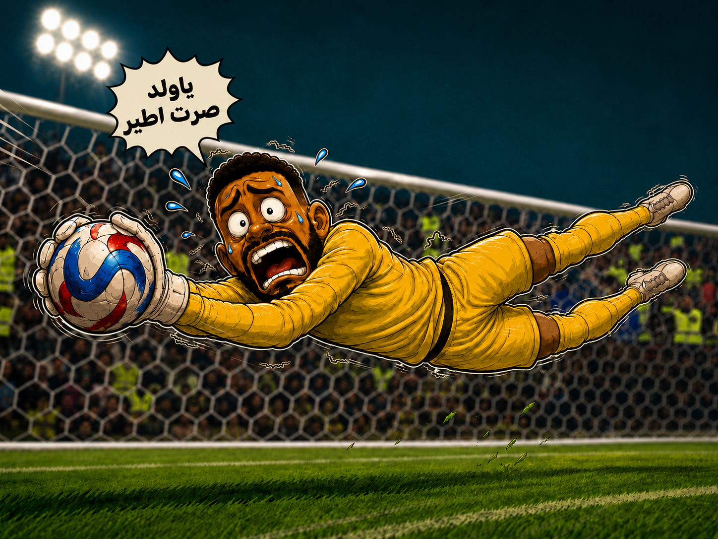 Ya Walad Flying Keeper Tee campaign
