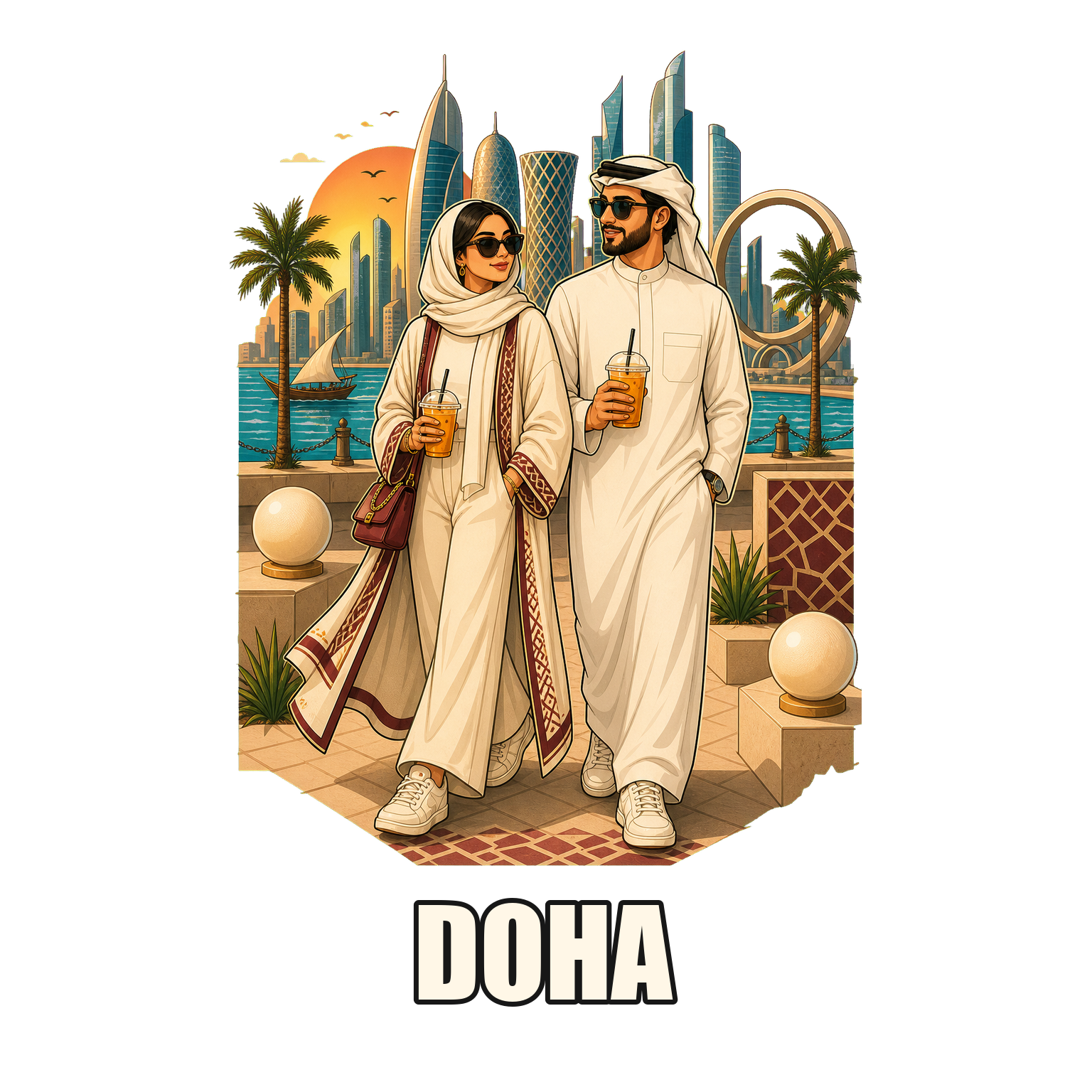 Doha graphic