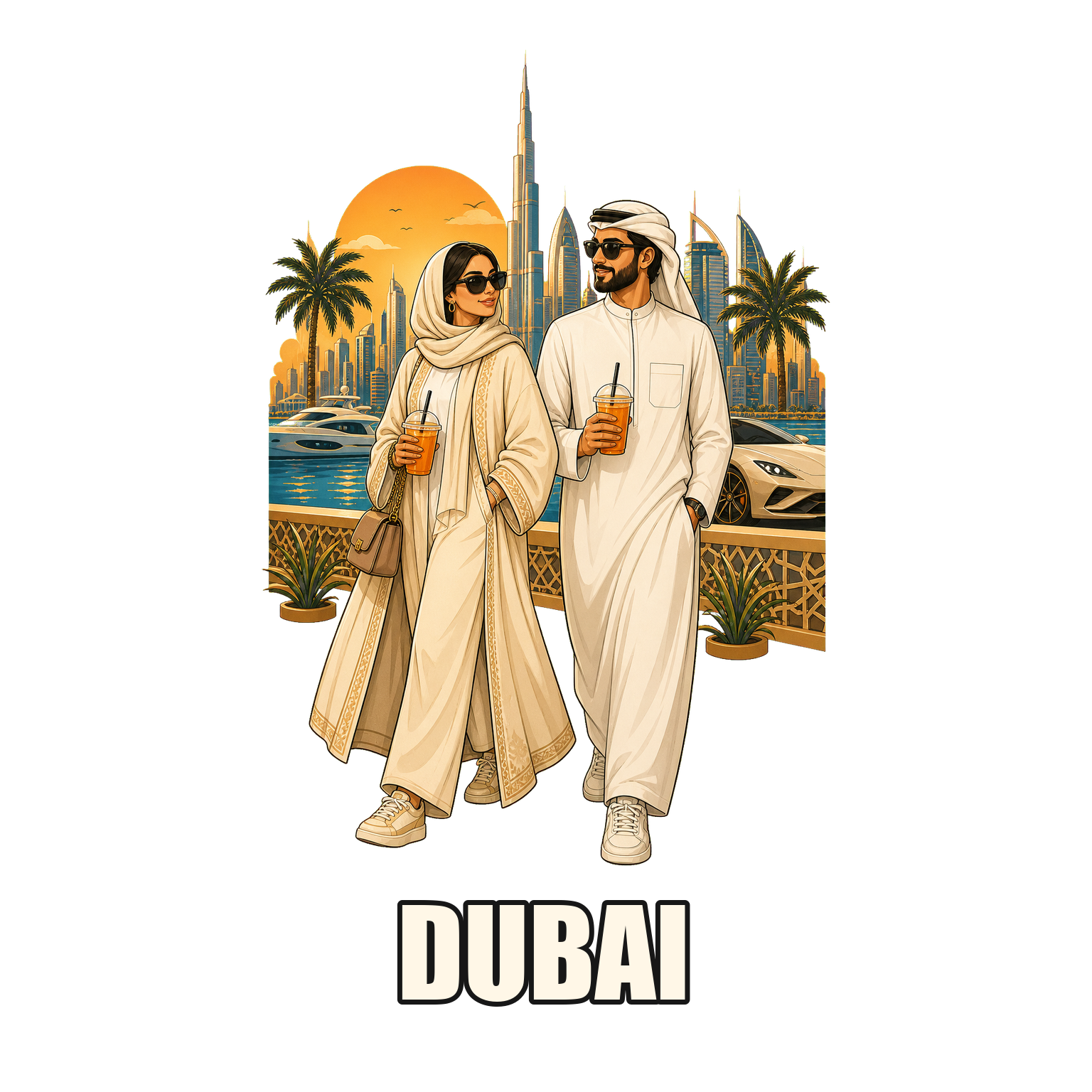 Dubai graphic